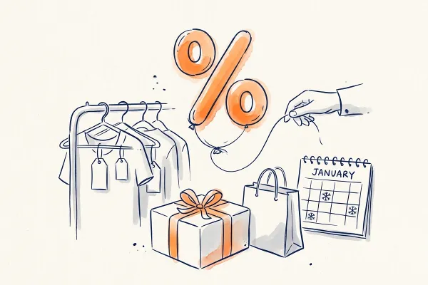 Emails de rebajas de enero: después de Navidad y Reyes