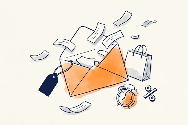 Asuntos de email para Black Friday: +100 ejemplos (2026)