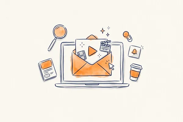 Insertar video en email: cómo hacerlo y qué funciona