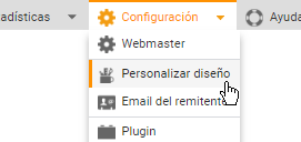 Personalice su Diseño en Mailpro