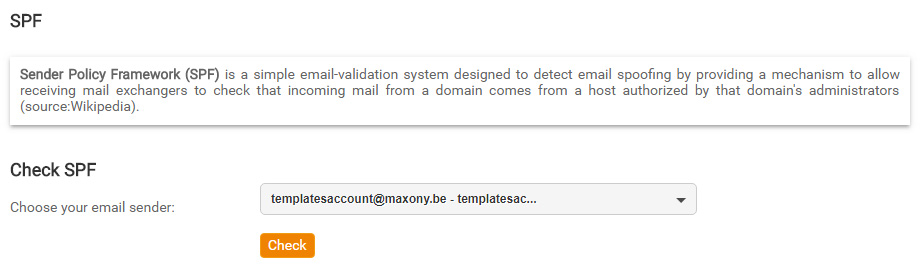 Configurar SPF en Mailpro