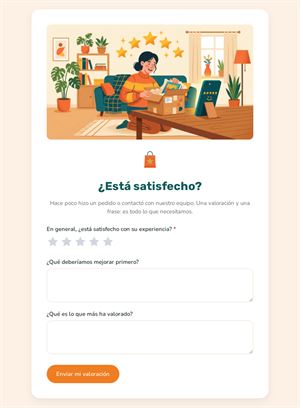 ¿Está satisfecho?