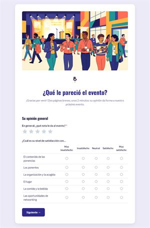 ¿Qué le pareció el evento?