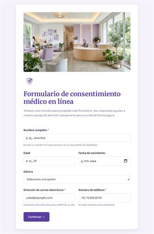 Consentimiento Médico en Línea