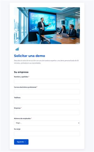 Solicitar una demo