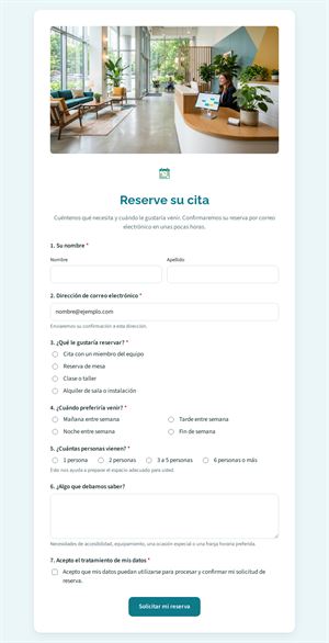 Reserva de cita