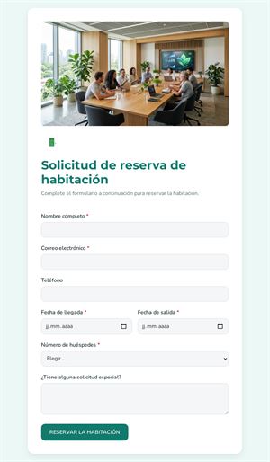 Reserva de Habitación