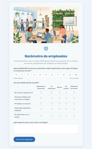 Barómetro de empleados
