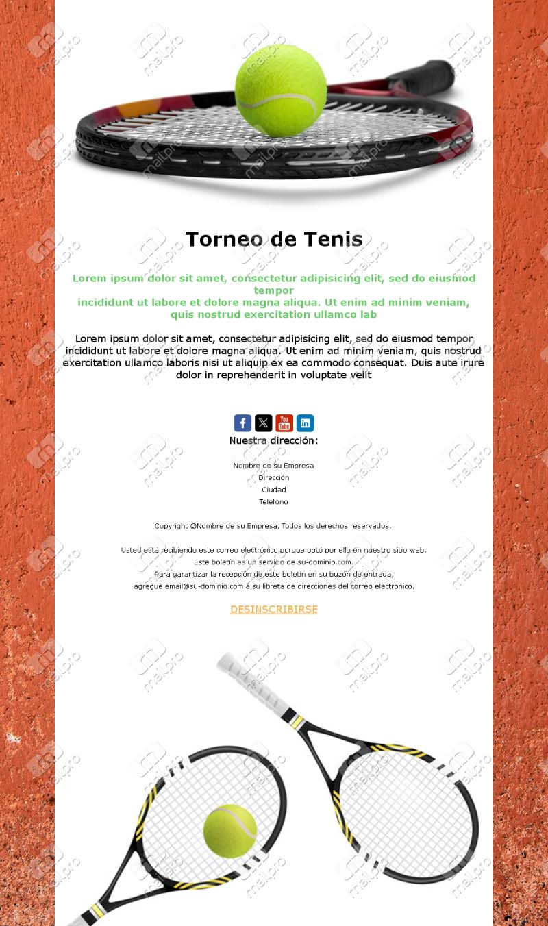 Resultados y torneos de tenis