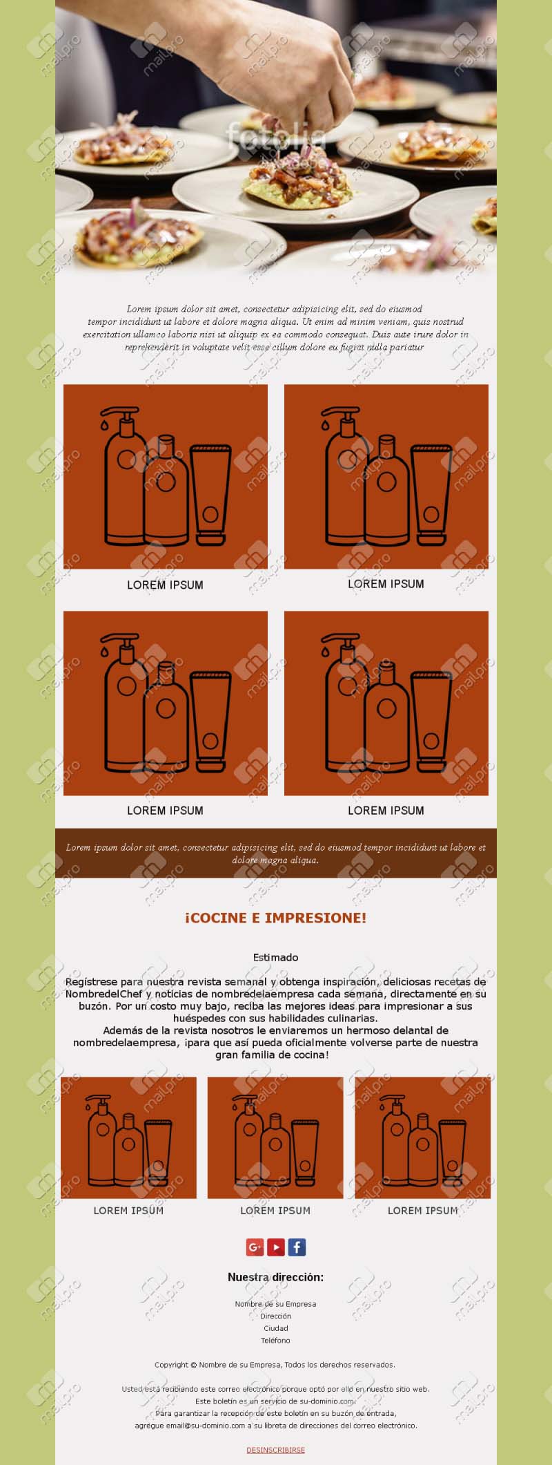 Delicious Cooking Recipe Templates