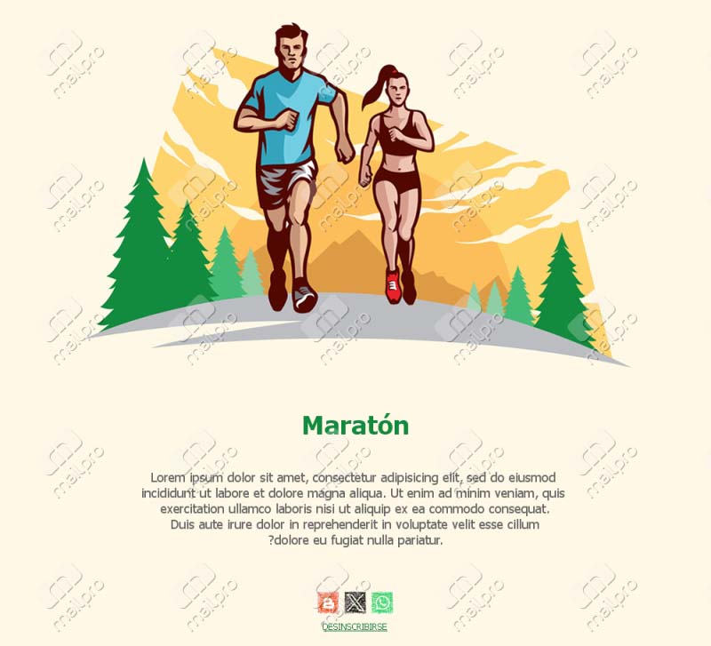 Energizing Running Event Templates