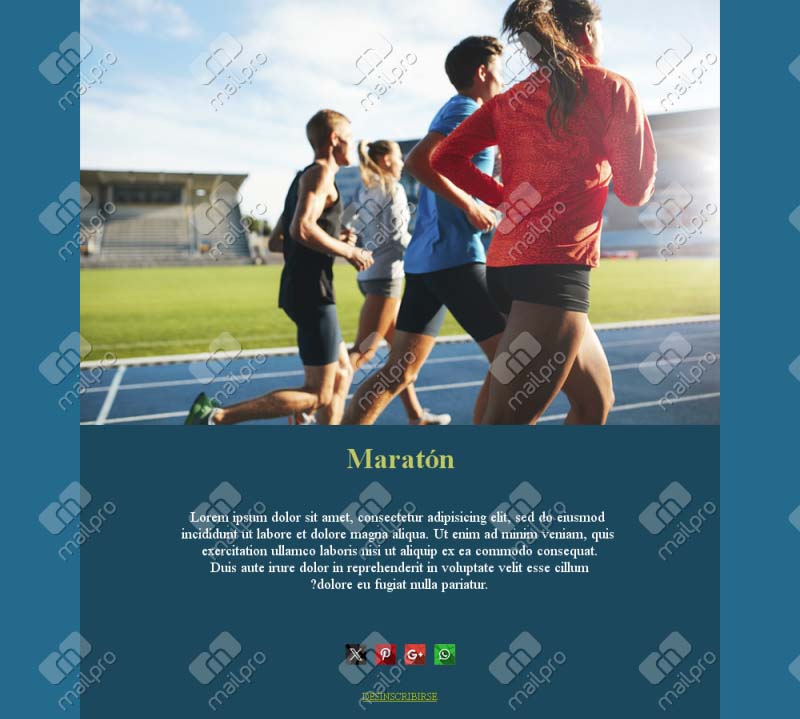 Energizing Running Event Templates