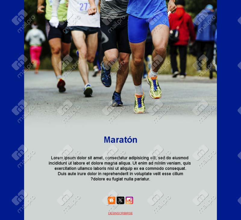 Energizing Running Event Templates