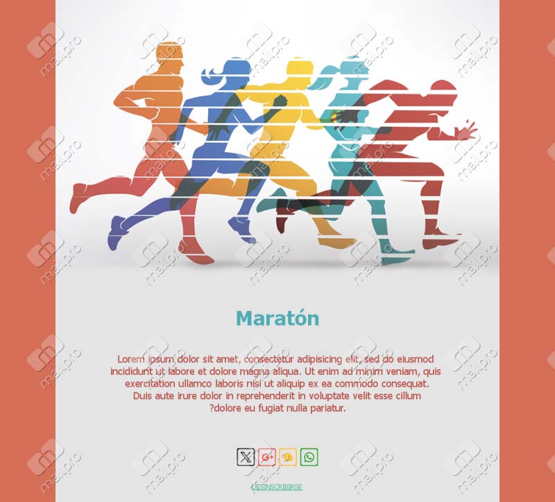 Energizing Running Event Templates