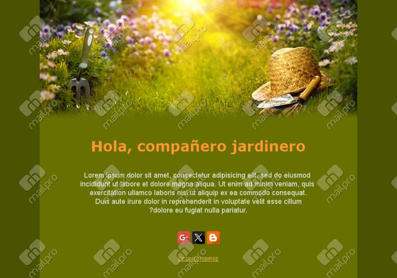 Garden Lovers Templates