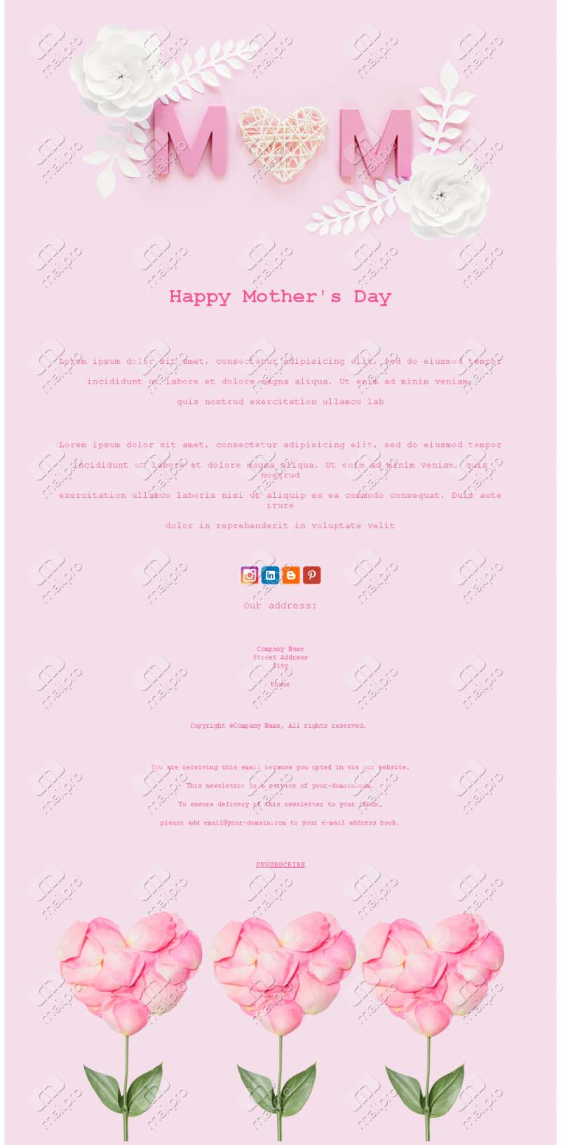 Felicitación Día de la Madre