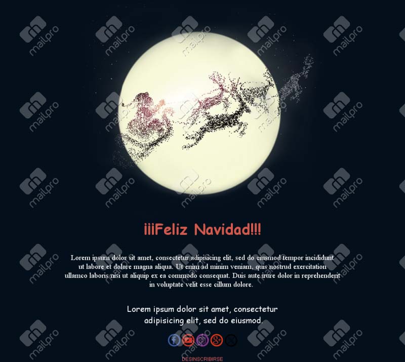 Correo Navidad Corporativa