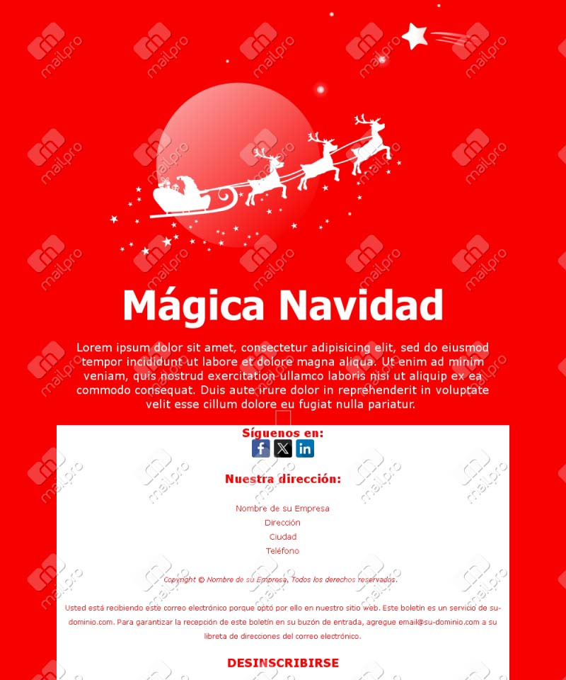 Navidad Cálida y Profesional