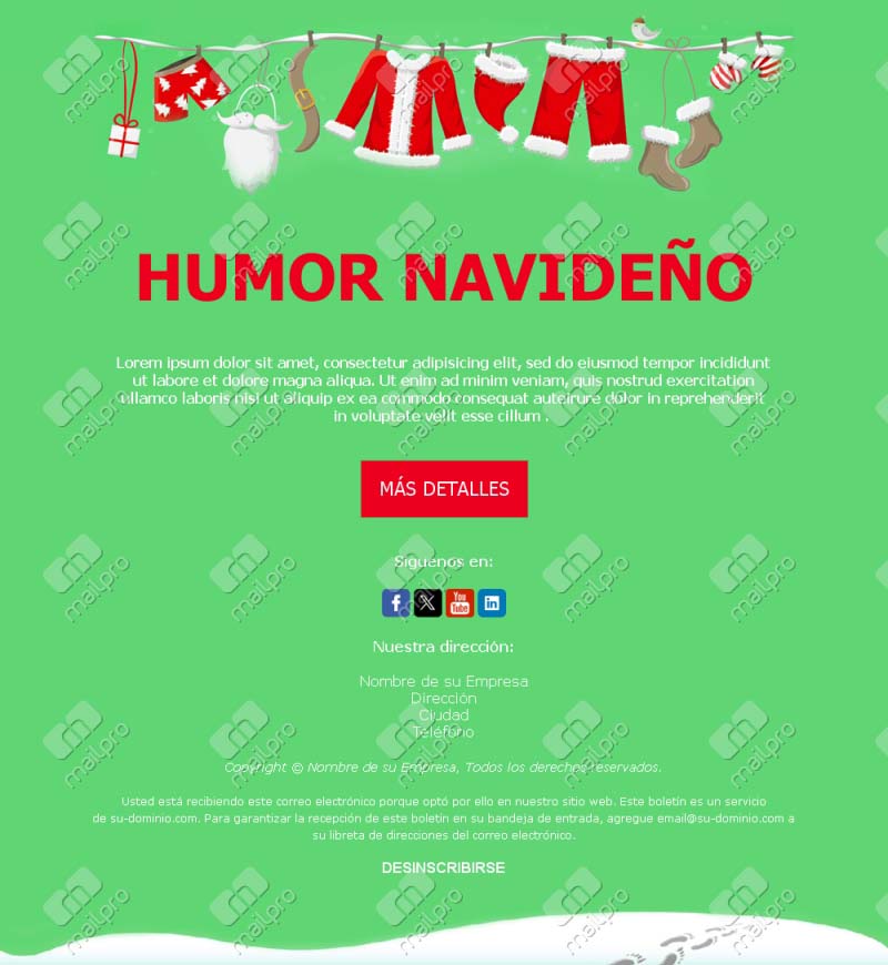Emails de Navidad para tu Empresa