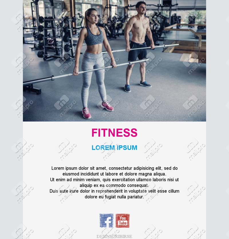 Fitness Tips Email Templates