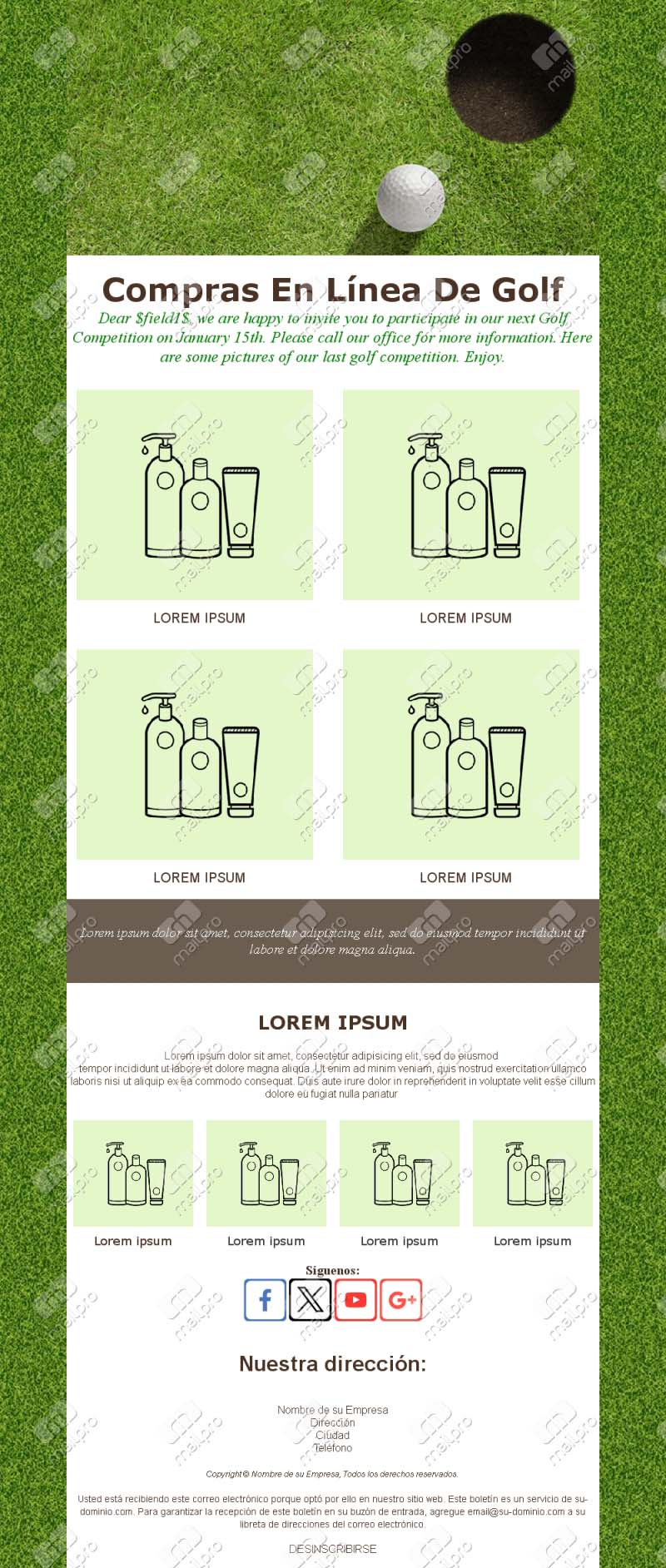 Correo Club Golf