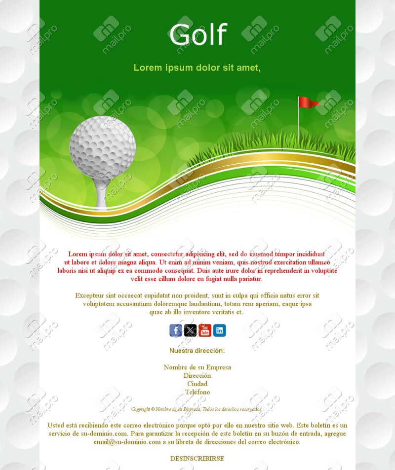 Correo Golf España
