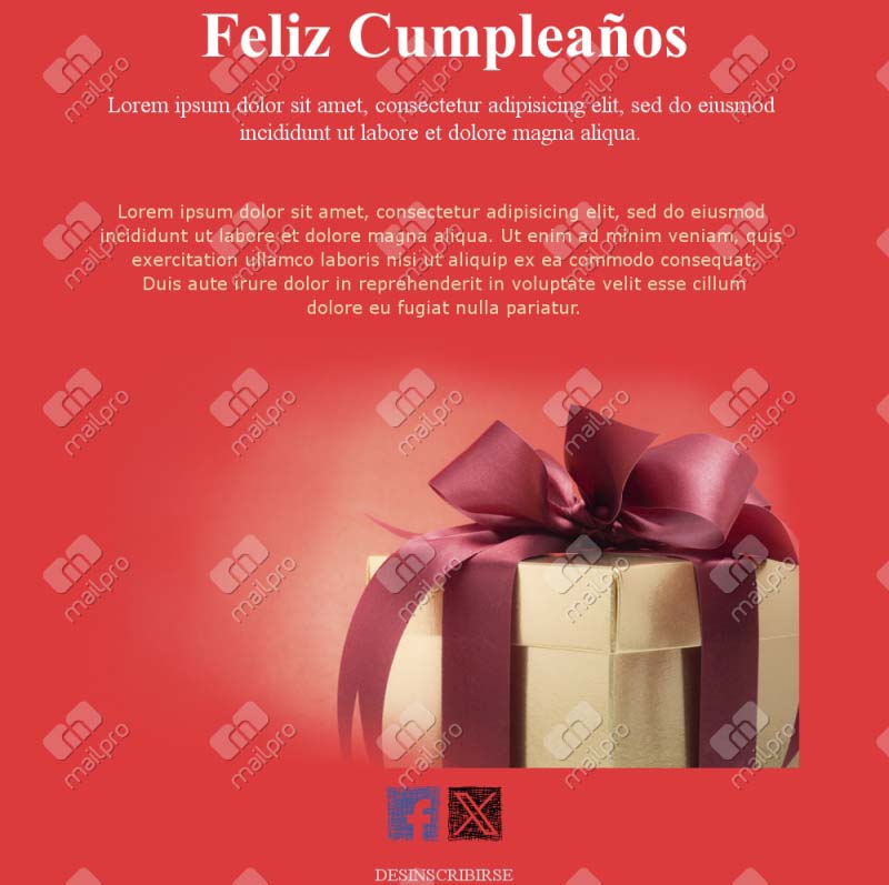 Plantillas de Cumpleaños