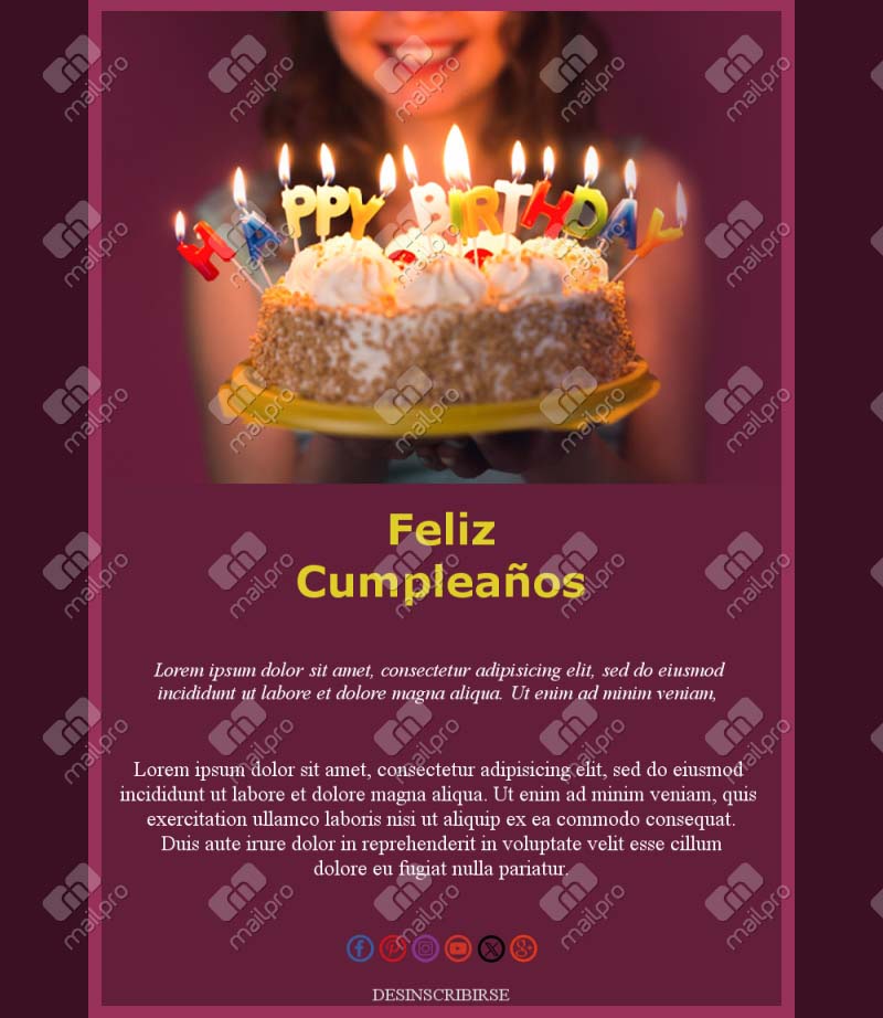 Feliz Cumple para la Comunidad