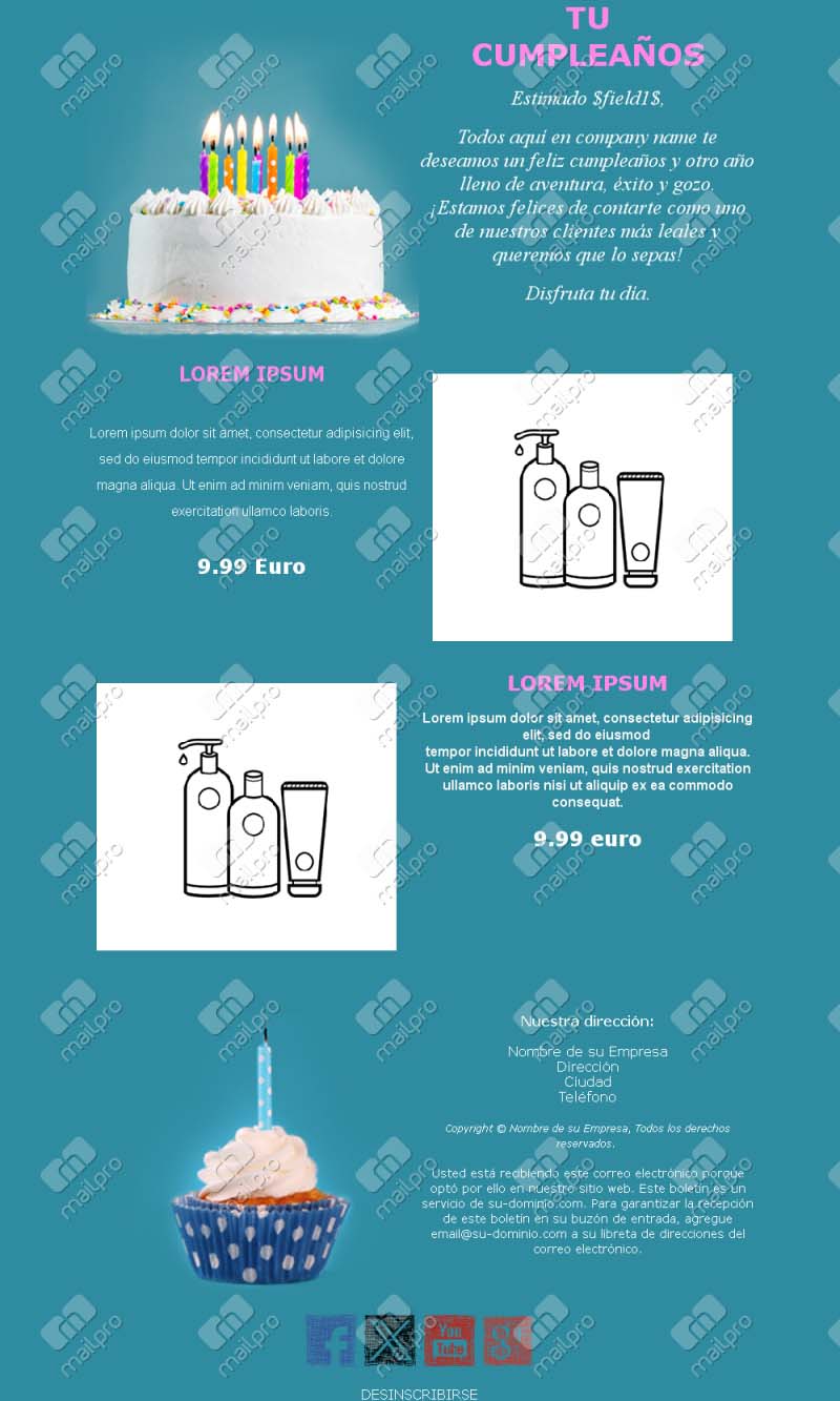 Cumpleaños & Fidelización