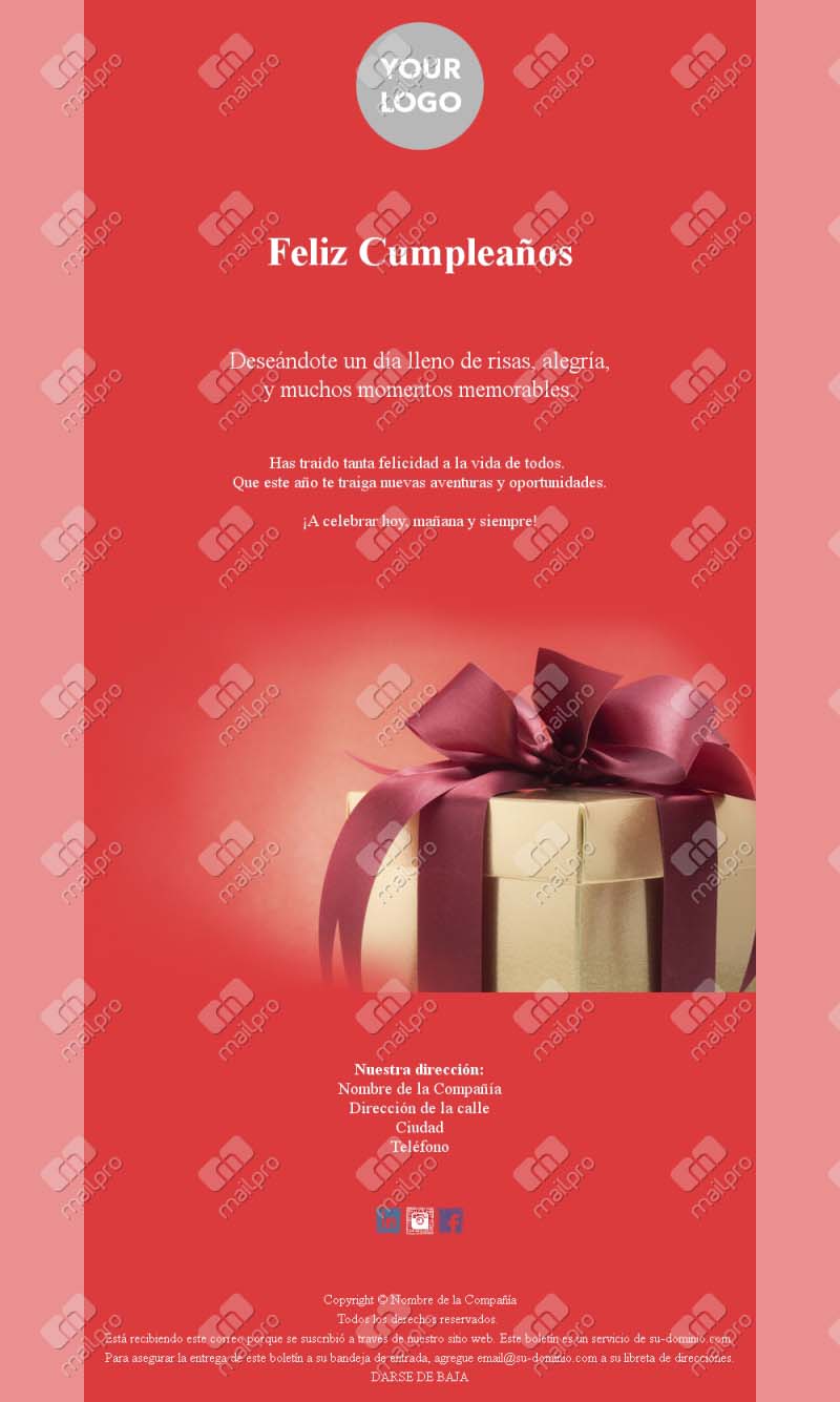 Celebra su cumpleaños