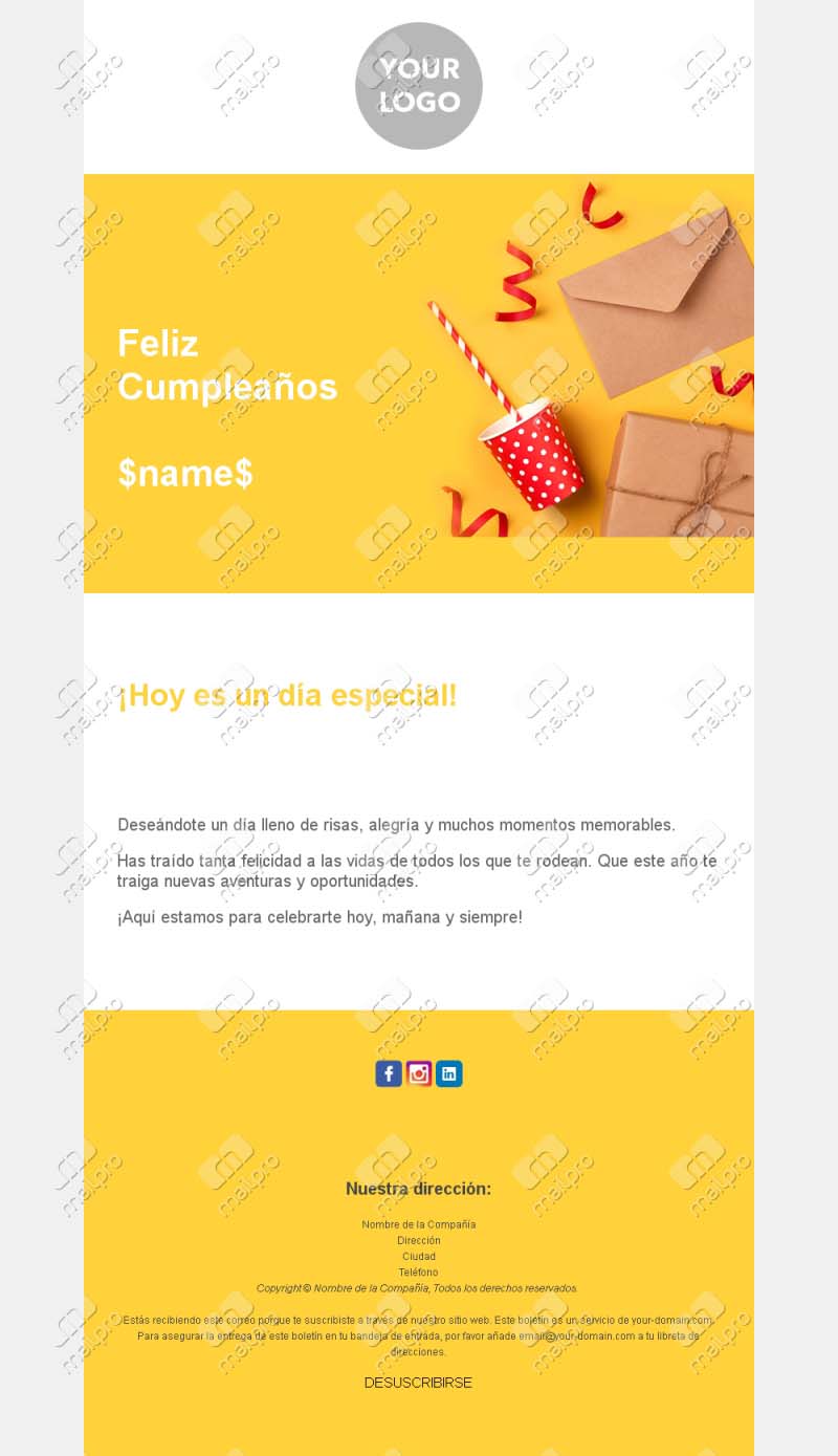 Celebra su Cumpleaños