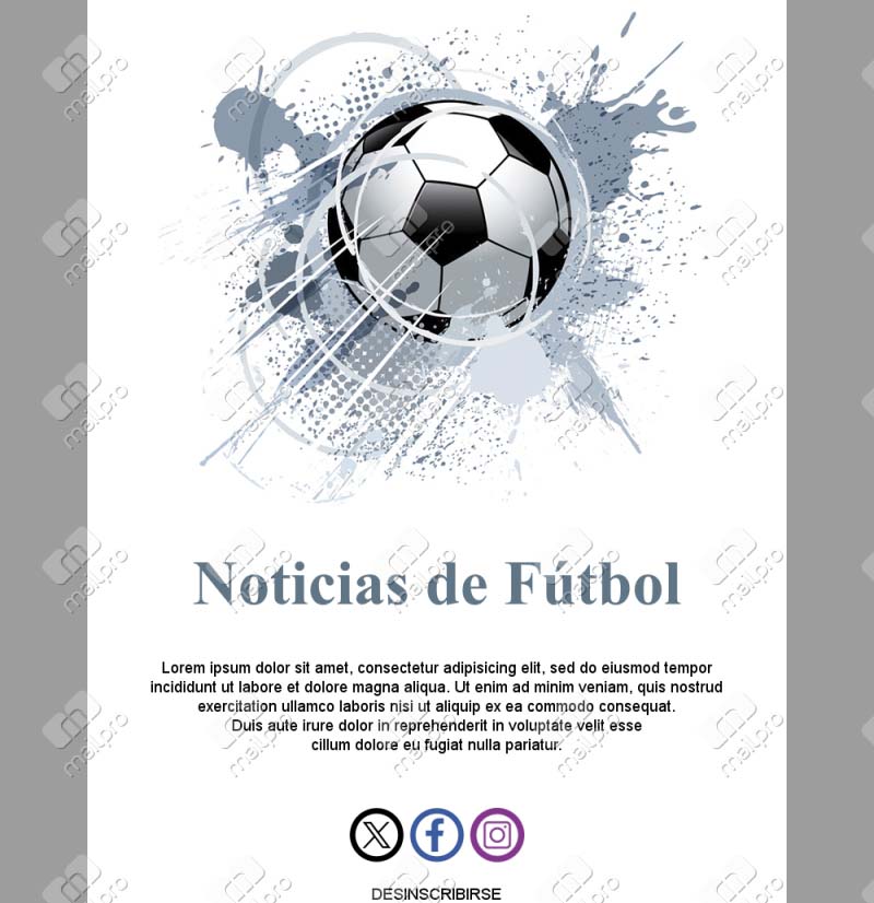 Correo Partido de Fútbol