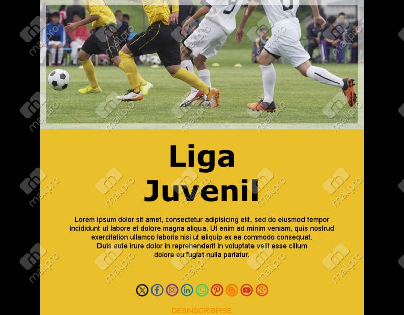 Correo Equipo Fútbol