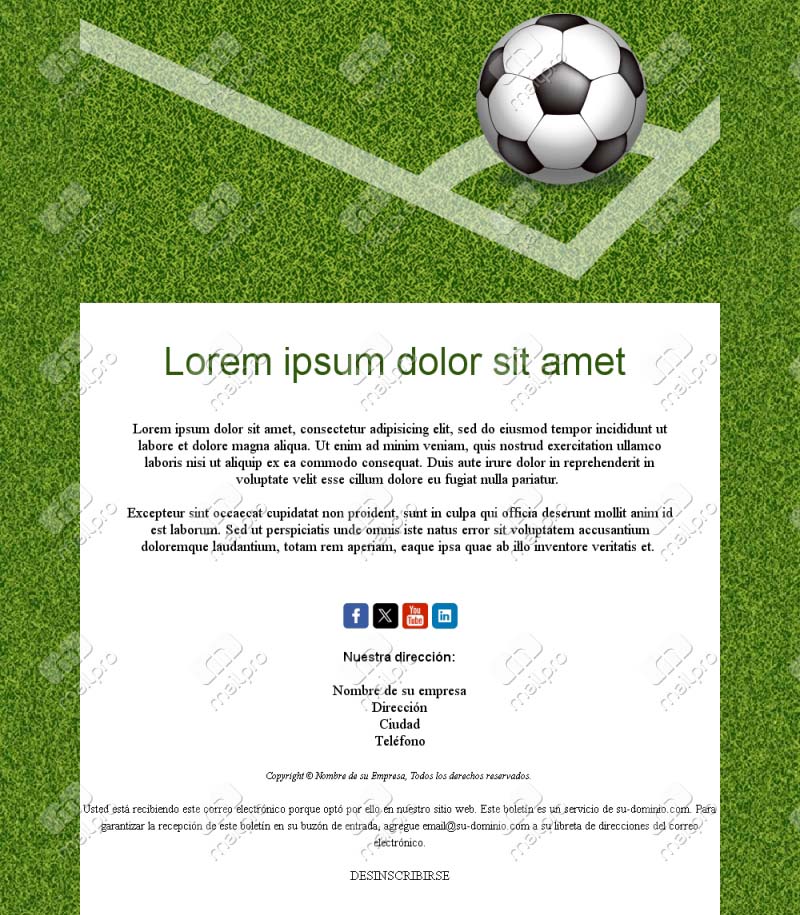 Correo Fanáticos Fútbol