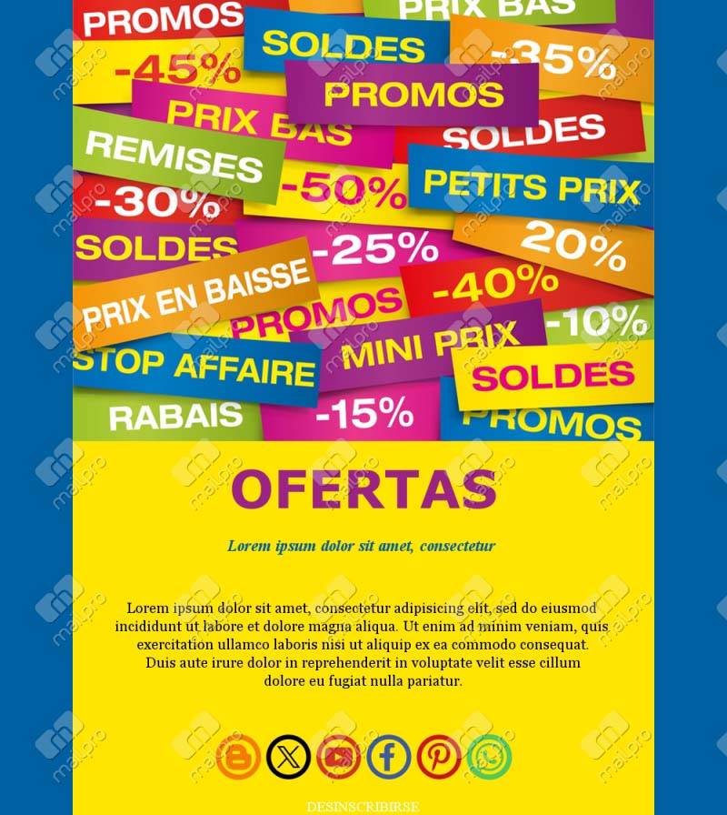 Correo Ventas y Ofertas