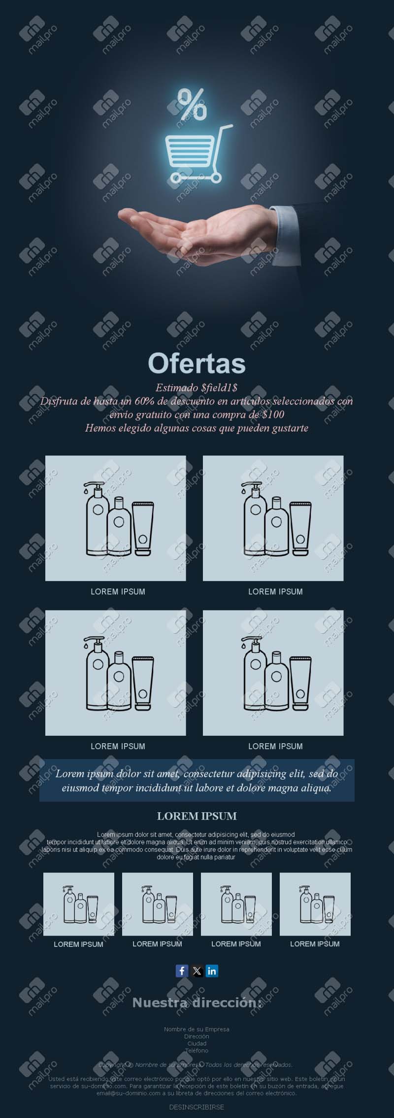 Correo Promoción Especial Ventas