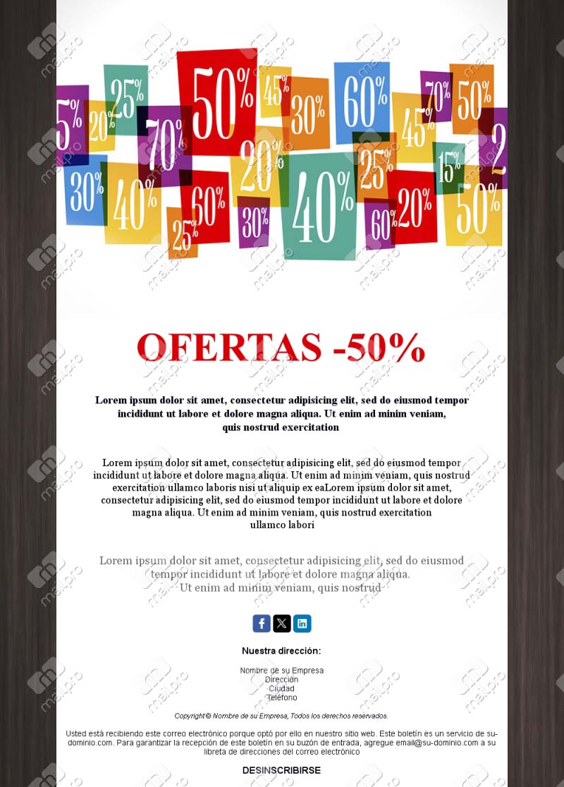 Correo Email Promocional