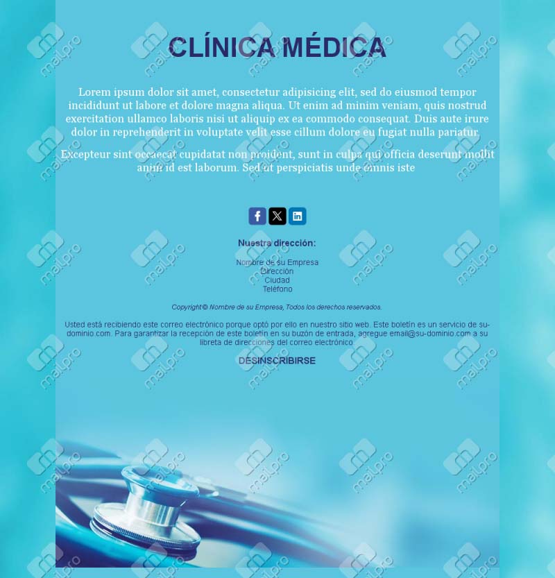 Correo Centro Médico Salud