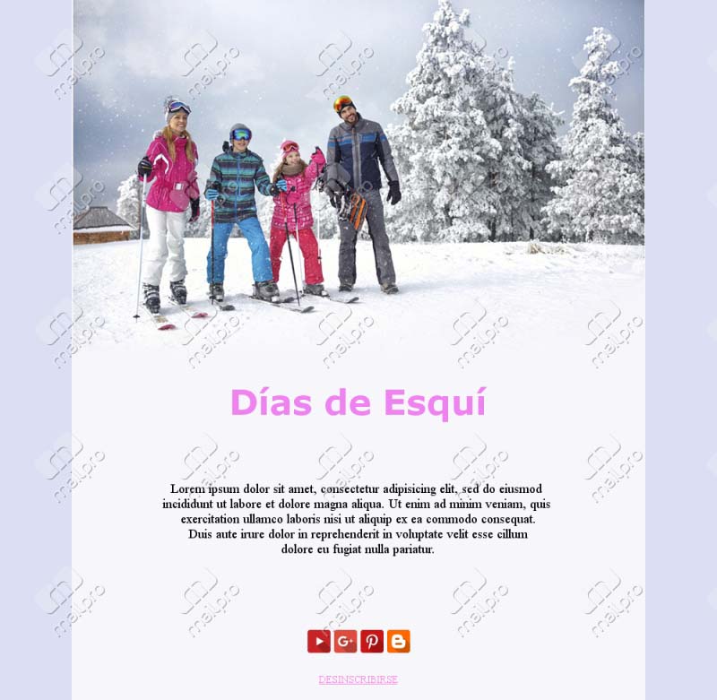 Ofertas Especiales Nieve
