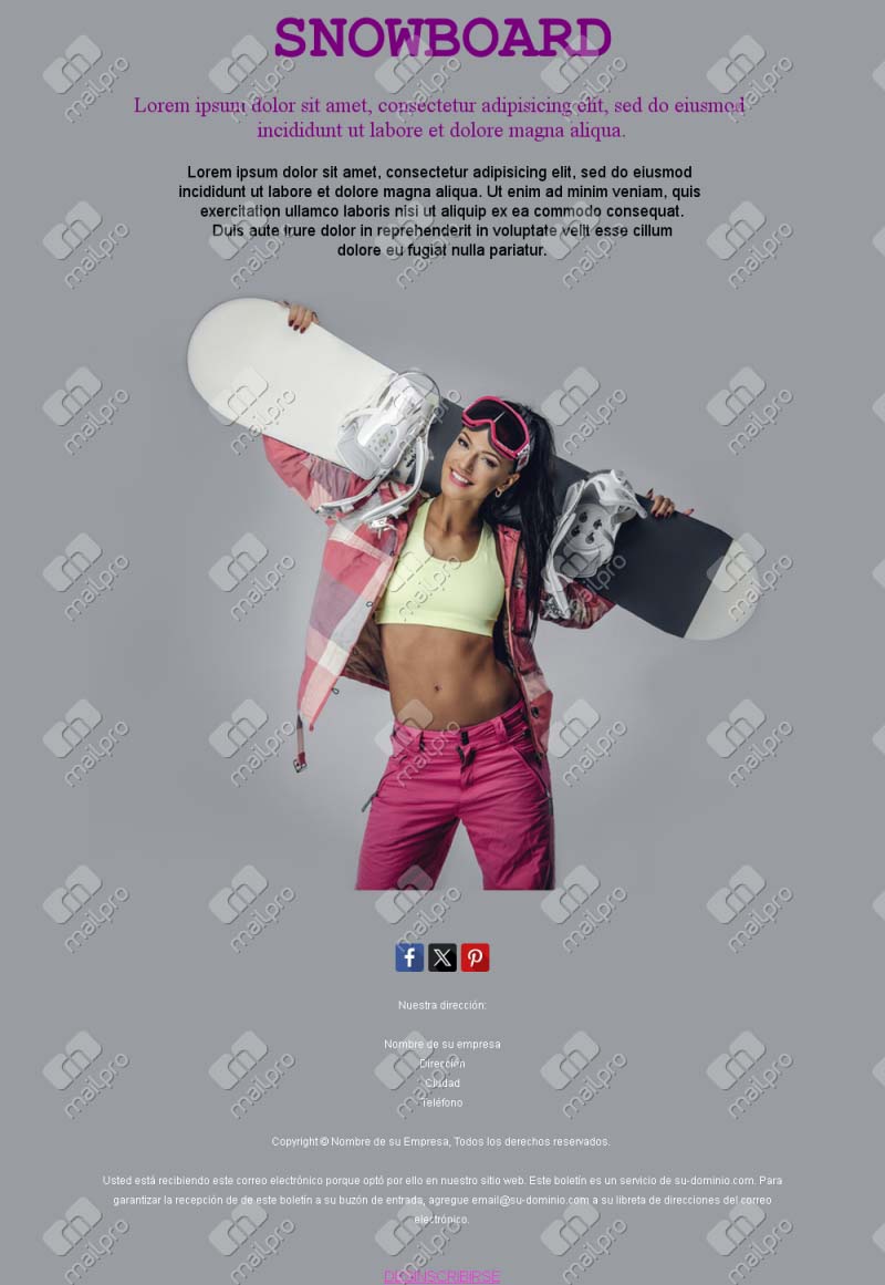 Ofertas de Temporada Nieve