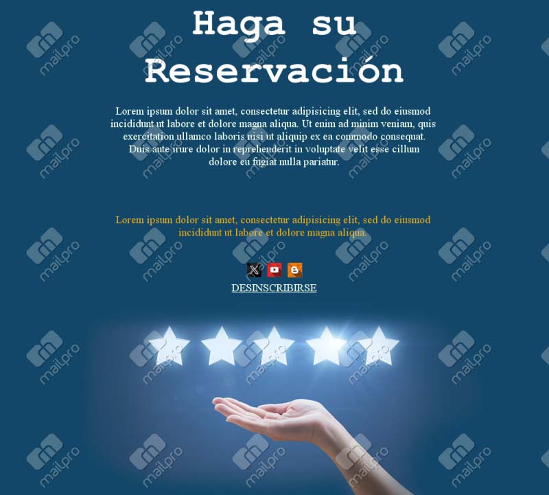 Correo Promoción Hotel