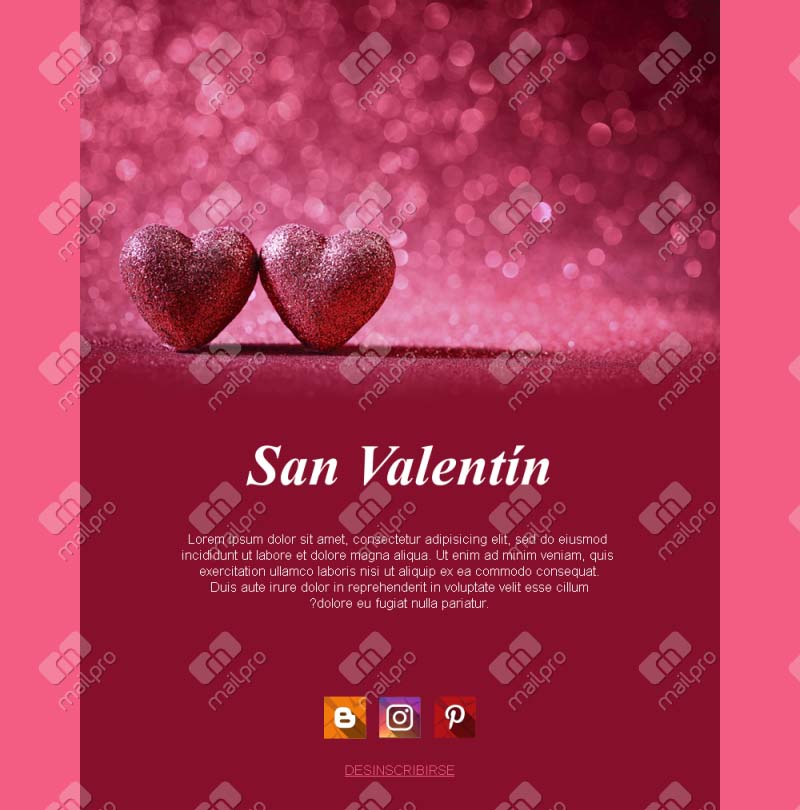 Invitaciones Románticas de San Valentín 