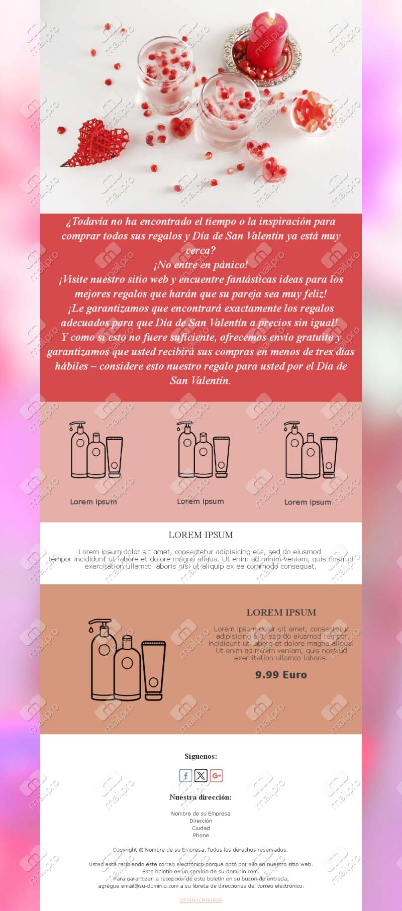 Especiales y Novedades de San Valentín