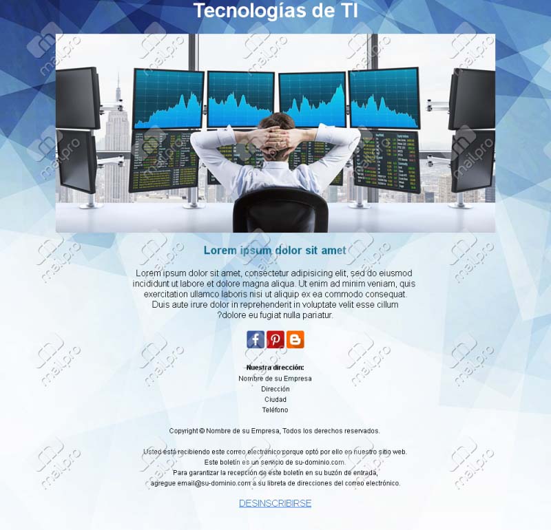 Actualizaciones de Tecnología