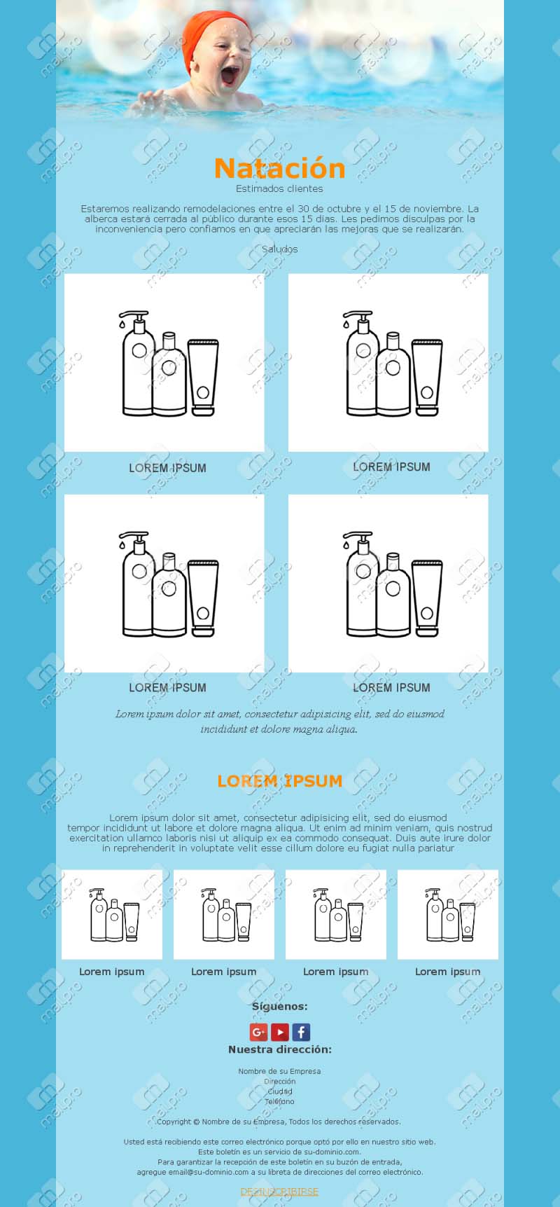 Piscina y Competencias