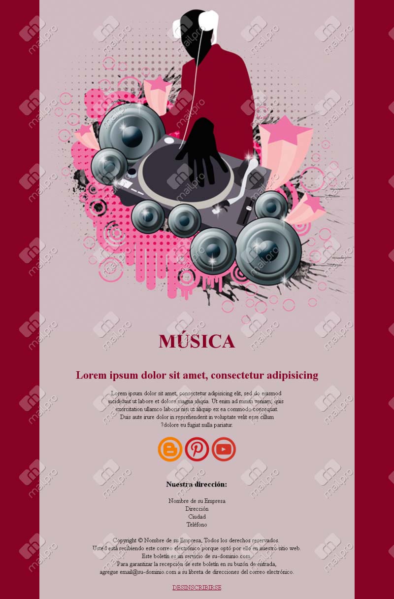 Newsletter de Artistas