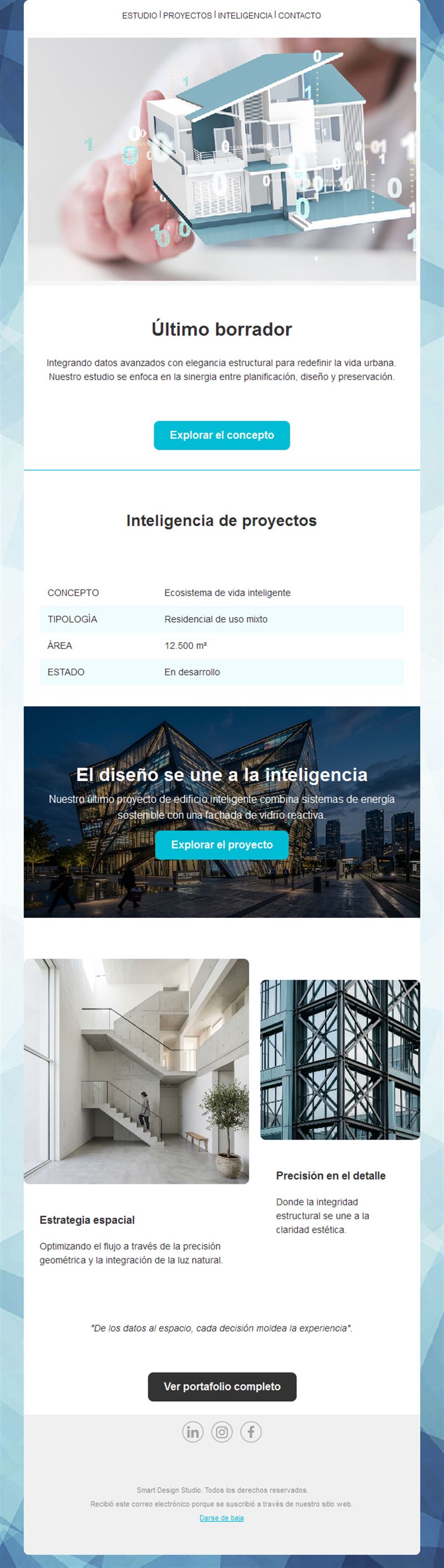Newsletter de edificios inteligentes