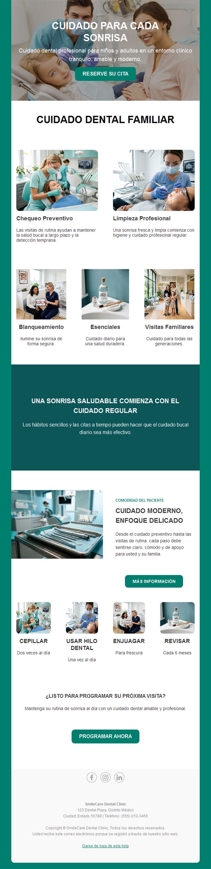 Newsletter de odontología familiar