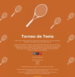 Comunidad de tenis