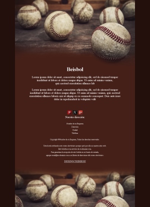 Partidos y resultados de béisbol